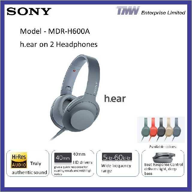 Buy Sony H Ear On 2 Mdr H600a Online In Myanmar Spree Com Mm